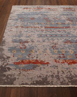 Daisa Clay Hand-Knotted Rug, 10' x 14'