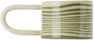 Henry Holland Studio Tasse vert et blanc exclusive à SSENSE