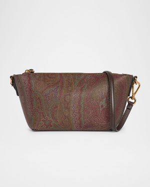 Paisley Jacquard Mini Shoulder Bag