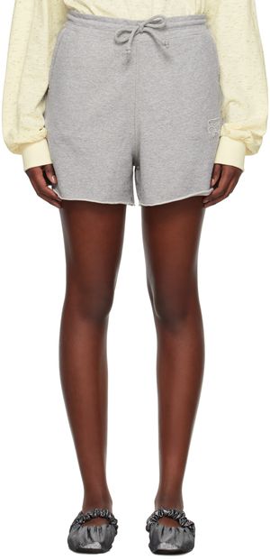 GANNI Gray Isoli Shorts