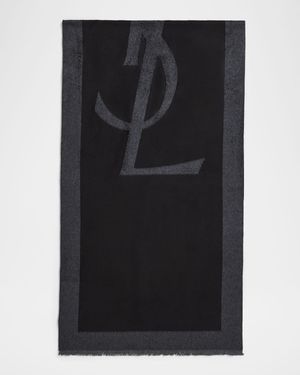 YSL Large Silk Scarf