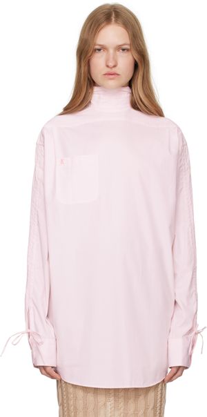 Julie Kegels SSENSE Exclusive Pink Celeste Inverted Shirt