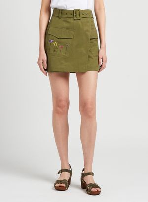 Scotch And Soda - Jupe courte - Taille L - Vert