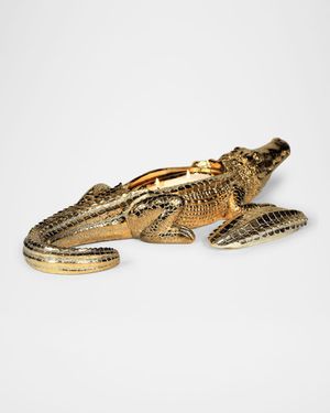 Golden Grand Alligator Candle, 14 oz.