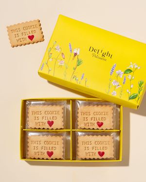 Filled With Love Shortbread Cookies