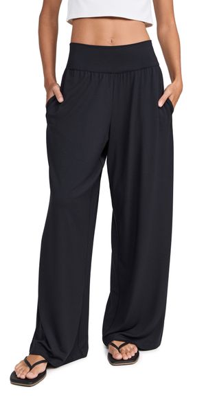Sweaty Betty Modal Wide Leg Pants Black M