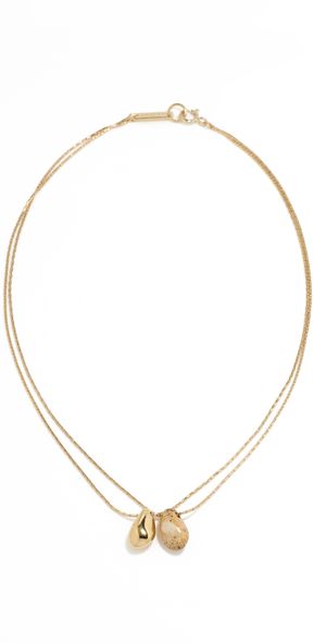 Isabel Marant Short Necklace Natural One Size