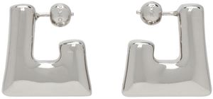 Panconesi Silver Cubo Earrings