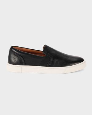 Ivy Leather Slip-On Sneakers