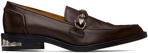Toga Pulla SSENSE Exclusive Brown Loafers