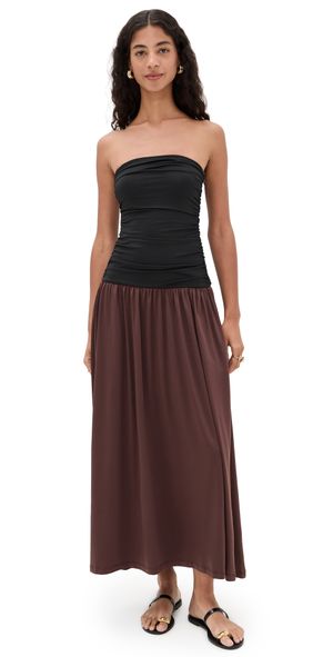 NIA Santal Dress Black/Brown M