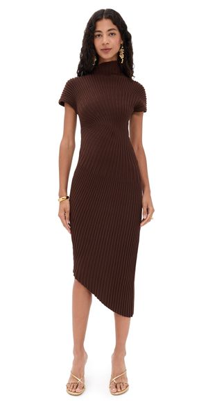 Cult Gaia Chrysta Knit Dress Java L
