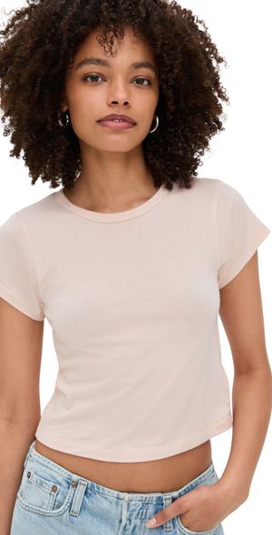 Éterne Short Sleeve Baby Tee Dusty Pink L