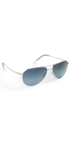 Oliver Peoples Eyewear Benedict Sunglasses Silver One Size