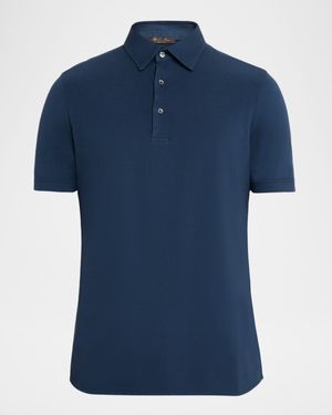 Men's Cotton Pique Polo Shirt