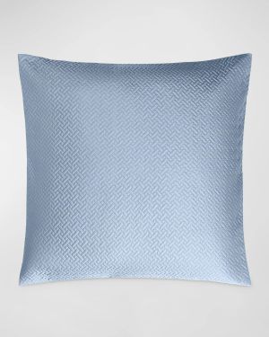 Basketweave Quilted Euro Sham