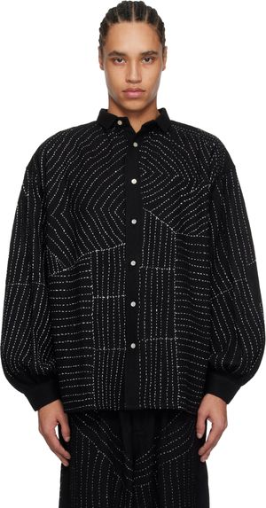 Glass Cypress Black Anatomical Shirt