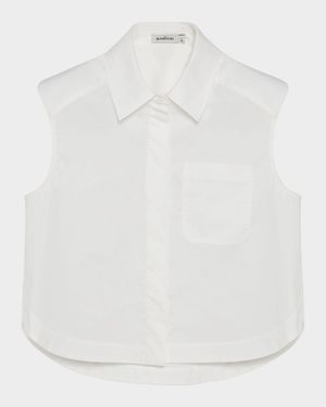 Winslow Cropped Cotton Shirt