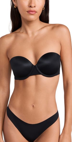 SPANX SPANXsmooth Suit Your Fancy Strapless Bra Very Black 32B