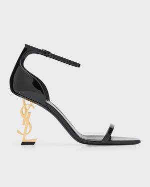 Opyum Patent YSL Ankle-Strap Sandals