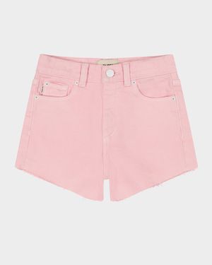 Girl's Lucy High Rise Shorts, Size 7-16