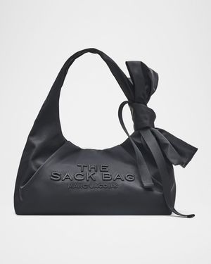 The Sack Bow Nylon Shoulder Bag