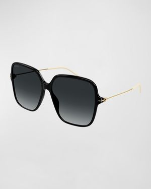 GG Square Acetate Sunglasses