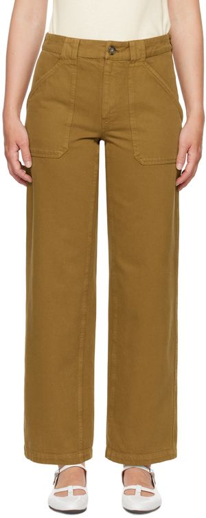 A.P.C. Pantalon Sidney brun