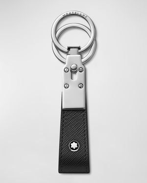 Men's Sartorial Leather Loop Key Fob