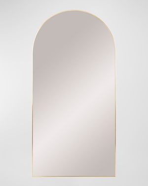 Aranya 72" Arched Floor Mirror