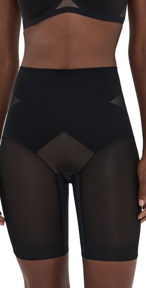 Honeylove Superpower Mid-Waist Shorts Runway L