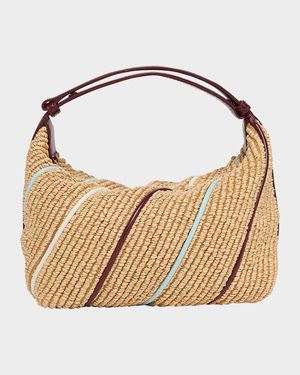 Wallace Mini Striped Shoulder Bag