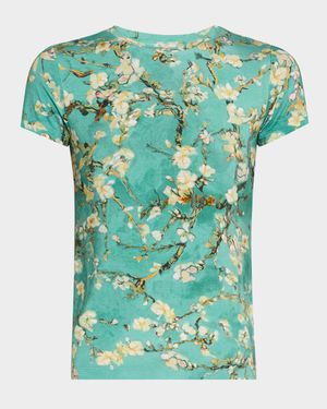 Ressi Short-Sleeve Cherry Blossom Tee