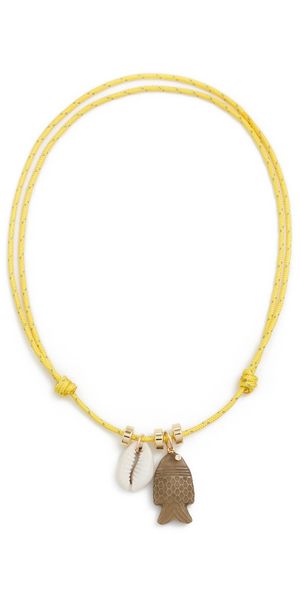 Eliou Bass Necklace Yellow One Size