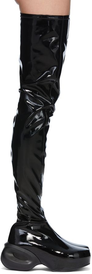 Givenchy Black G Tall Boots