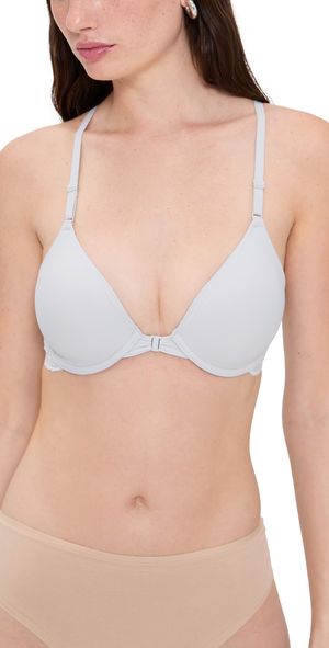 Natori Natori Lush Front Close Contour Underwire Bra Mink/Ivory 34D