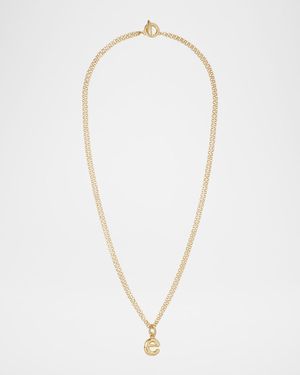 The Puffy Initial Necklace