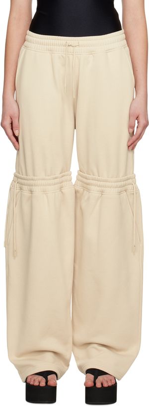 Coperni Pantalon de détente Hybrid beige