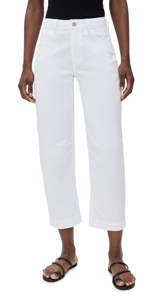 Joe's Jeans The Wilder Relaxed Barrel Jeans White 27