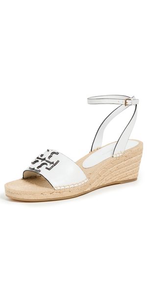Tory Burch 50mm Ines Wedge Espadrilles Gardenia 9