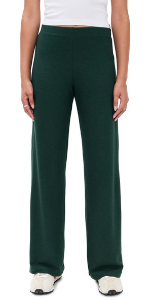 Leset Lauren Wide Leg Pants Emerald XL