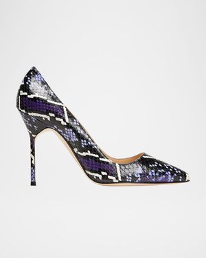 BB 105mm Snakeskin Stiletto Pumps