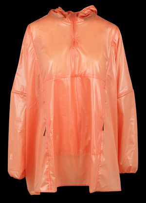 Rains - Anorak col montant à capuche - Taille M - Orange