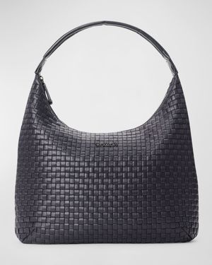Large Woven Shoulder Bag