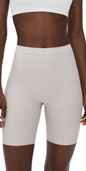 SPANX Midthigh Shorts French Grey L