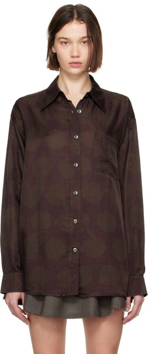 OUR LEGACY Purple Favourite Shirt