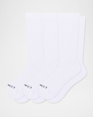 Men's 3-Pack Cotton Crew Socks