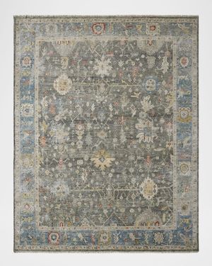 Aneida Hand-Knotted Rug, 10' x 14'