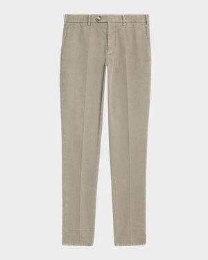 Men's Modern Fit Flat-Front Pants