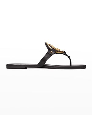 Metal Miller Soft Leather Sandals